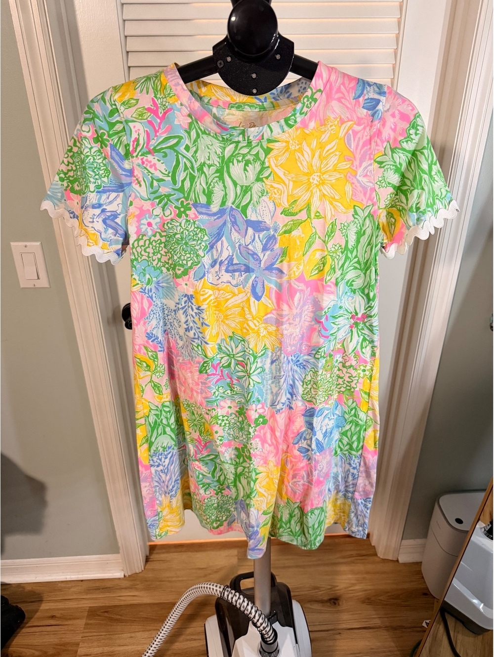 Lilly Pulitzer multicolor printed short sleeve dress